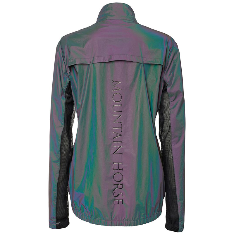 Mountain Horse Ladies Mimic Reflective Jacket - Grey-1
